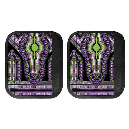 Black And Purple African Dashiki Print Handle Covers