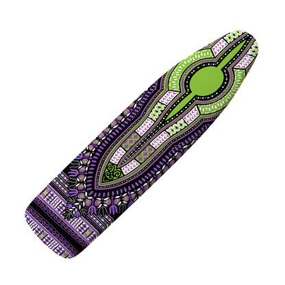 Black And Purple African Dashiki Print Ironing Board Cover