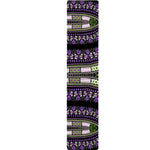 Black And Purple African Dashiki Print Table Runner