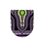 Black And Purple African Dashiki Print Toilet Lid Cover