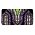 Black And Purple African Dashiki Print Towel
