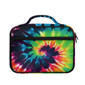 Black And Rainbow Tie Dye Print Briefcase Bible Bag