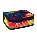 Black And Rainbow Tie Dye Print Small Lunch Bag