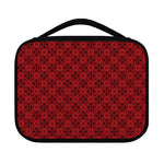 Black And Red Chinese Pattern Print Classic Bible Case