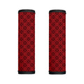 Black And Red Chinese Pattern Print Handle Covers