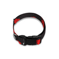 Black And Red Lips Pattern Print Dog Collar