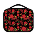 Black And Red Roses Floral Print Classic Bible Case