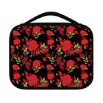 Black And Red Roses Floral Print Classic Bible Case