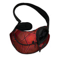 Black And Red Satanic Pentagram Print Pet Sling Carrier