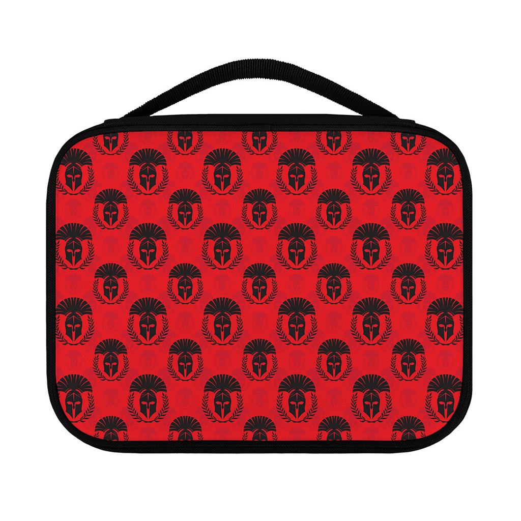 Black And Red Spartan Pattern Print Classic Bible Case