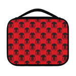 Black And Red Spartan Pattern Print Classic Bible Case
