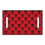 Black And Red Spartan Pattern Print Golf Cart Seat Cover