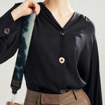 Black And Red Spider Tie Dye Print Bag Strap