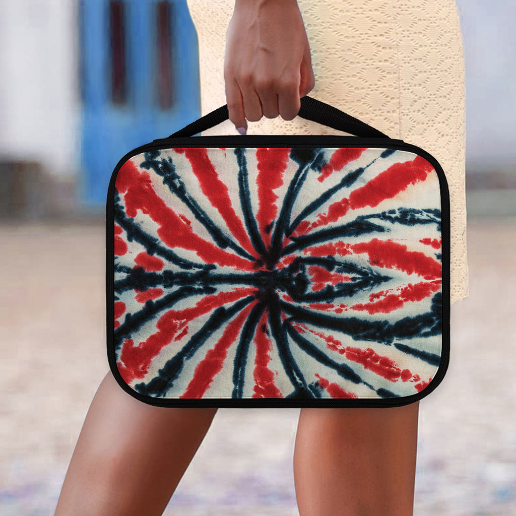 Black And Red Spider Tie Dye Print Classic Bible Case