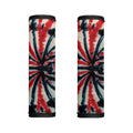 Black And Red Spider Tie Dye Print Handle Covers