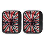 Black And Red Spider Tie Dye Print Handle Covers