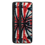 Black And Red Spider Tie Dye Print Refrigerator Handle Covers