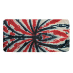 Black And Red Spider Tie Dye Print Towel