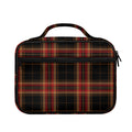 Black And Red Stewart Tartan Print Briefcase Bible Bag