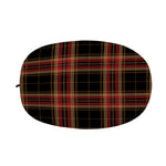 Black And Red Stewart Tartan Print Car Side Mirror Covers