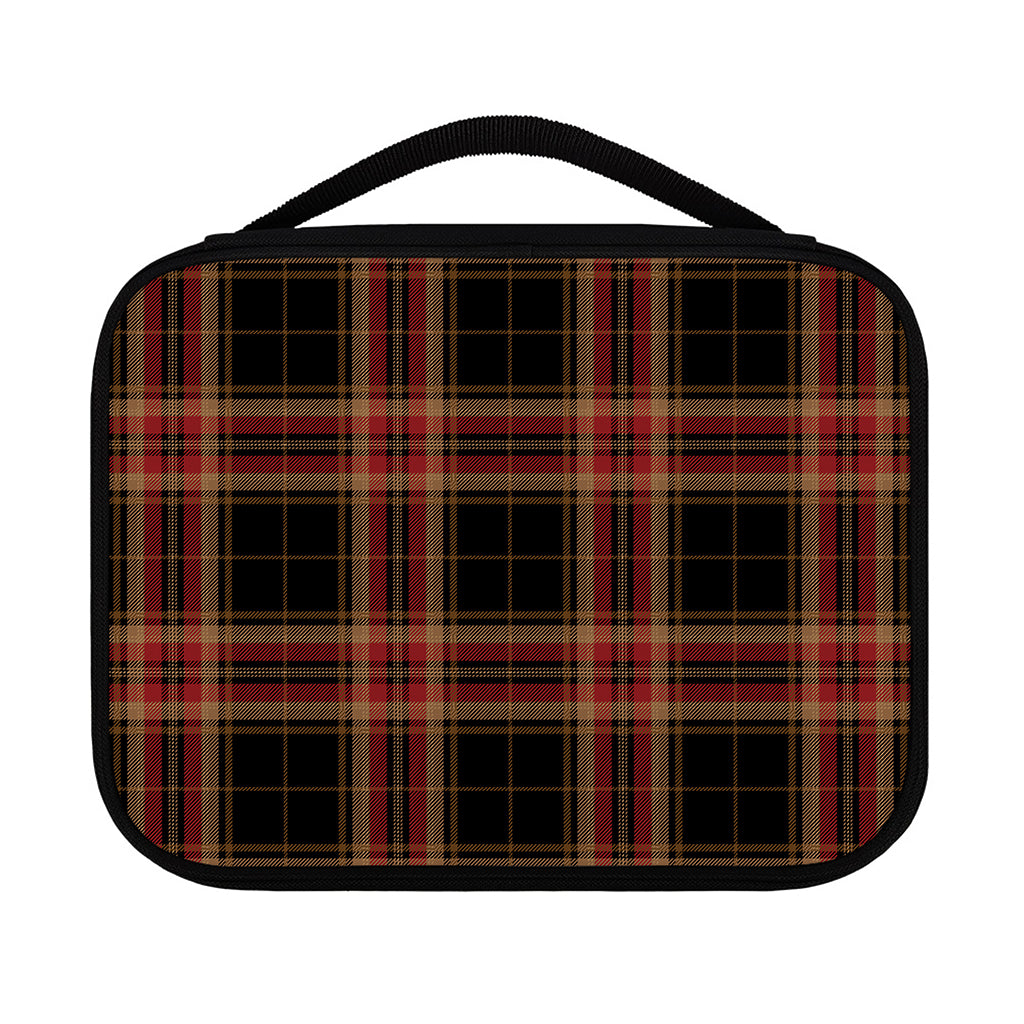 Black And Red Stewart Tartan Print Classic Bible Case