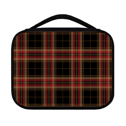 Black And Red Stewart Tartan Print Classic Bible Case