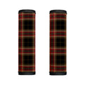 Black And Red Stewart Tartan Print Handle Covers