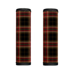 Black And Red Stewart Tartan Print Handle Covers
