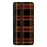 Black And Red Stewart Tartan Print Refrigerator Handle Covers