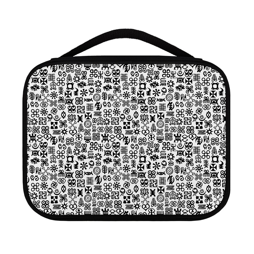 Black And White Adinkra Tribe Symbols Classic Bible Case