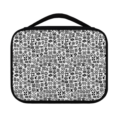 Black And White Adinkra Tribe Symbols Classic Bible Case