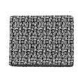 Black And White African Adinkra Symbols Bifold Wallet