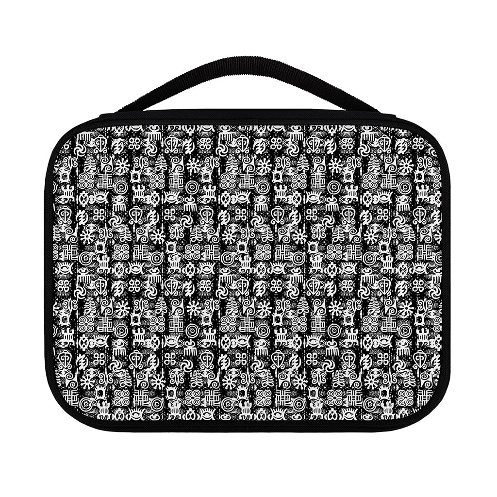Black And White African Adinkra Symbols Classic Bible Case
