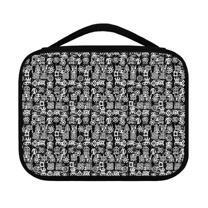 Black And White African Adinkra Symbols Classic Bible Case