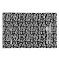 Black And White African Adinkra Symbols Placemat