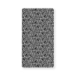 Black And White African Ethnic Print Baby Crib Sheet