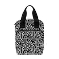 Black And White African Ethnic Print Bible Tote Bag