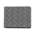 Black And White African Ethnic Print Bifold Wallet