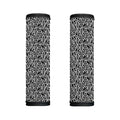 Black And White African Ethnic Print Handle Covers