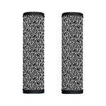 Black And White African Ethnic Print Handle Covers