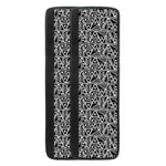 Black And White African Ethnic Print Refrigerator Handle Covers
