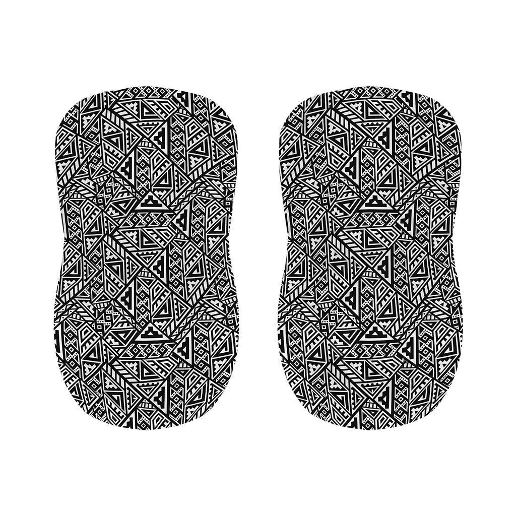 Black And White African Inspired Print Bar Stool Covers