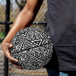 Black And White African Inspired Print Basketball