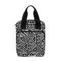 Black And White African Inspired Print Bible Tote Bag