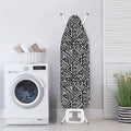 Black And White African Inspired Print Ironing Board Cover