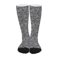 Black And White African Inspired Print Long Socks