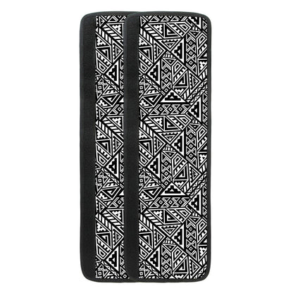 Black And White African Inspired Print Refrigerator Handle Covers