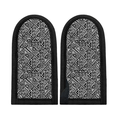 Black And White African Inspired Print Skillet Handle Cover