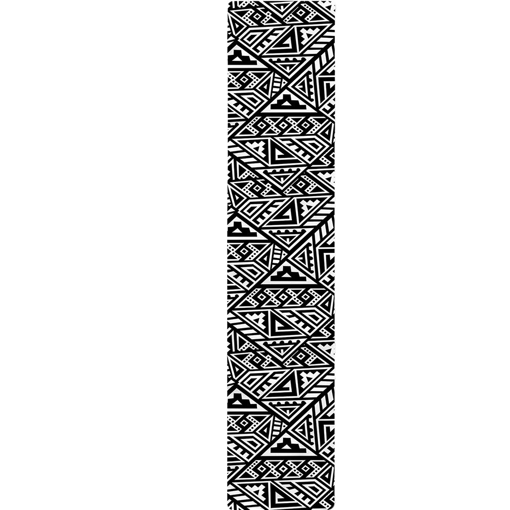 Black And White African Inspired Print Table Runner