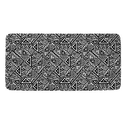 Black And White African Inspired Print Towel